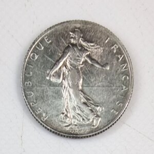 Pièce de  2 Francs Semeuse 1918 SPL Argent 835°/°° EB91539