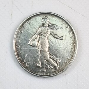 Pièce de 5 Francs Semeuse 1963 SUP Argent 835°/°° EB91541