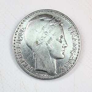 Pièce de 20 Frs TURIN- 1933 RL- SUP- Argent- EB91546