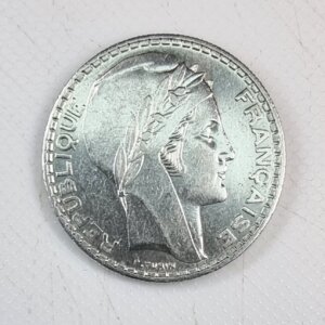 Pièce de 20 Frs TURIN- 1934 RL- SUP- Argent- EB91548