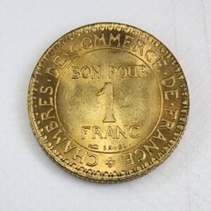 1 Franc Chambre de commerce 1921 FDC Cote 130€ EB91552