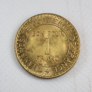 1 Franc Chambre de commerce 1923 FDC Cote 130€ EB91556