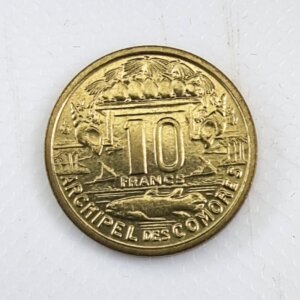 Pièce de 10 Francs Afrique COMORES 1964 FDC EB91567