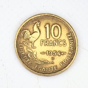 Pièce de 10 Francs Guiraud 1954B SUP EB90388