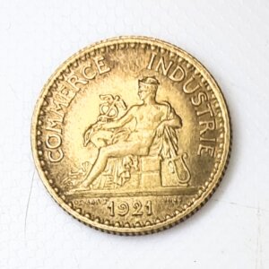 Pièce de 1 Franc Chambre de commerce 1921 SUP EB91172