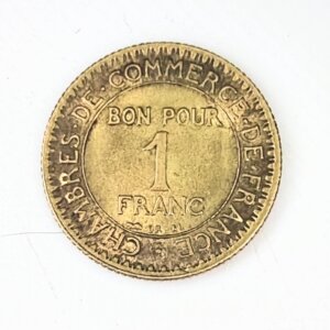 Pièce de 1 Franc Chambre de commerce 1921 SUP EB91172