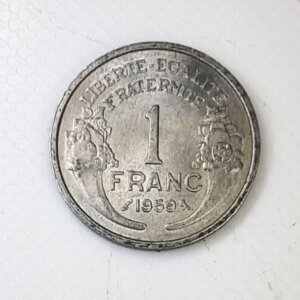 Pièce de 1 Franc Morlon Alu 1959 SPL EB91575