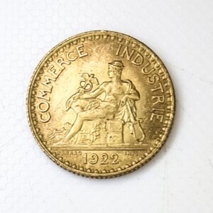 Pièce de 1 Franc Chambre de commerce 1922 SUP EB91177