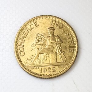 Pièce de 1 Franc Chambre de commerce 1922 SPL EB91578