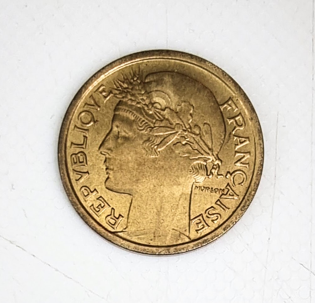 Pièce de 1 Franc Morlon 1941 SPL EB90922 – Image 2