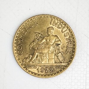 Pièce de 1 Franc Chambre de commerce 1922 SPL EB90927