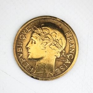 Pièce de 1 Franc Morlon 1935 SUP+ RARE EB90931