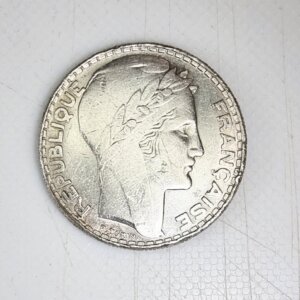 Pièce de 20 Frs Turin 1933 RL TTB Argent EB91601
