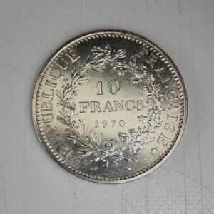 10 Francs Hercule 1970 Argent SUP EB91603