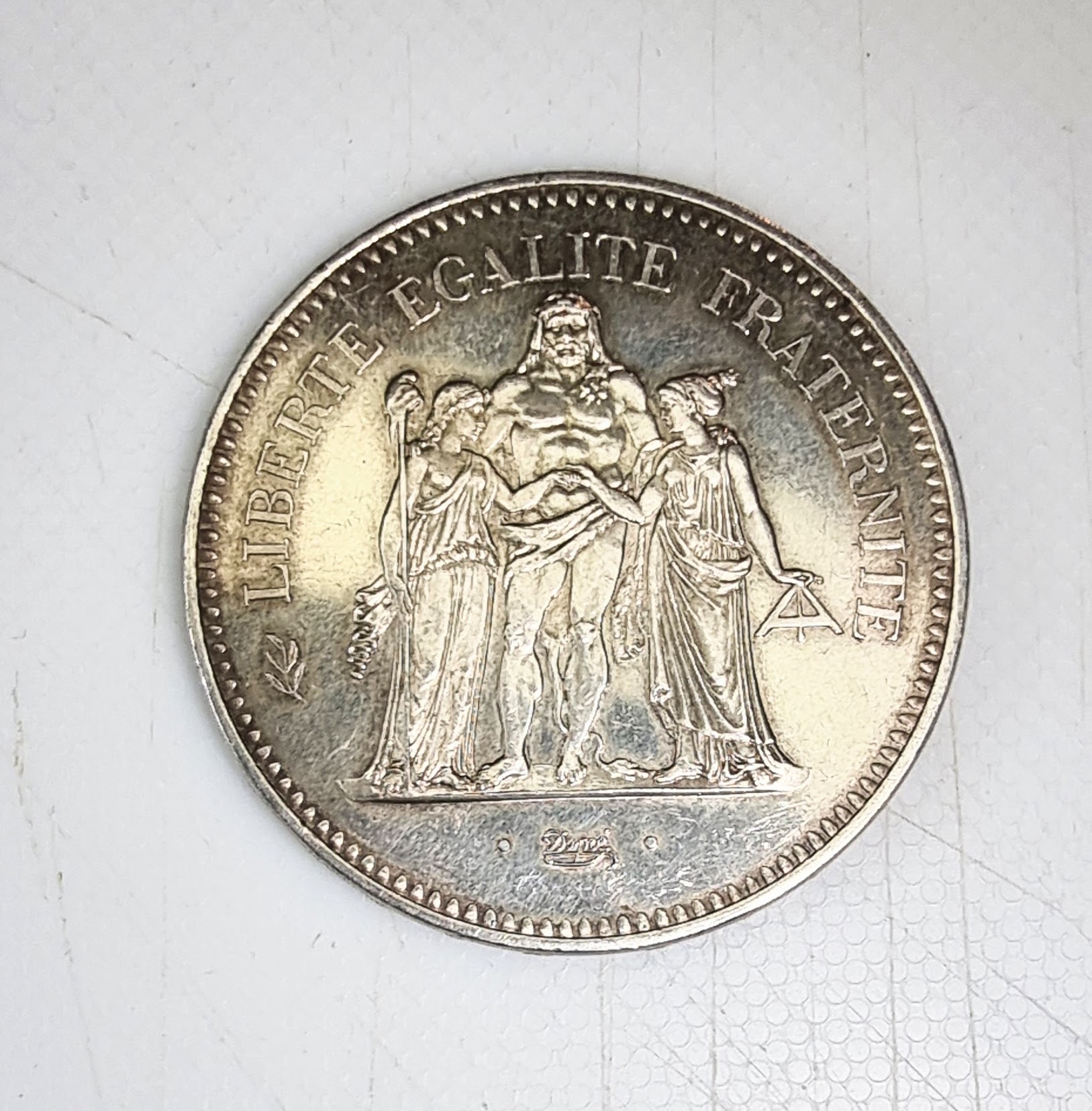 50 Francs Hercule 1974 Argent SUP EB91607 – Image 2