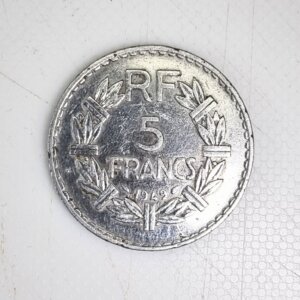 Pièce de 5 Francs Lavrillier 1949 9 Fermé SUP EB91611