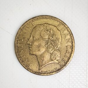 Pièce de 5 Francs Lavrillier Cupro-Alu1946 C SUP EB91612