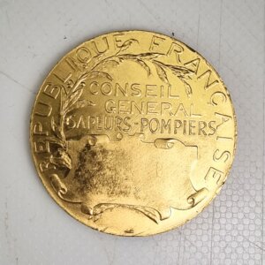 Médaille Du Conseil Général Du VAL D’OISE Sapeurs Pompiers SPL+ EBM90149