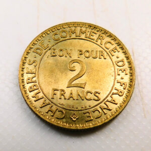 2 Francs Chambre de Commerce 1921 SPL EB91620