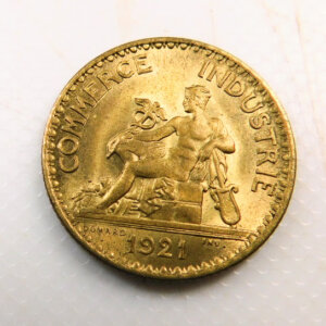 Pièce de 1 Franc Chambre de commerce 1921 SPL+ EB91624