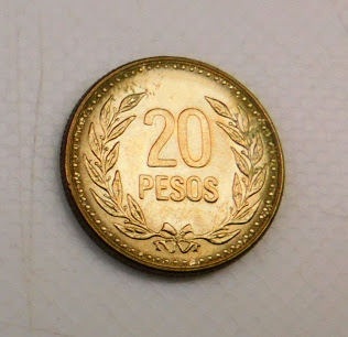 20 Pesos Colombie 1990 FDC EB91631 – Image 2