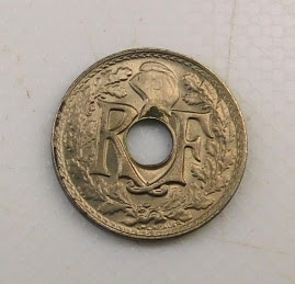 5 Centimes Lindauer petit module 1921 SPL EB91633 – Image 2