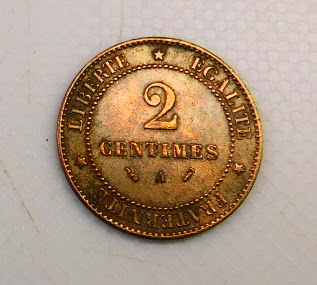 Pièce de 2 Centimes Cérès 1892A SUP EB91634 – Image 2