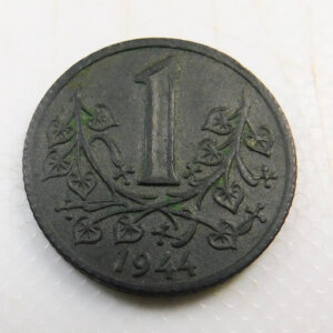 Pièce de 1 Koruna Bohéme République Tchèque 1944 EB91644