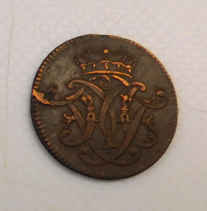 Pièce de 1/4 Stüber Cologne Allemagne 1766 TB EB91646 – Image 2