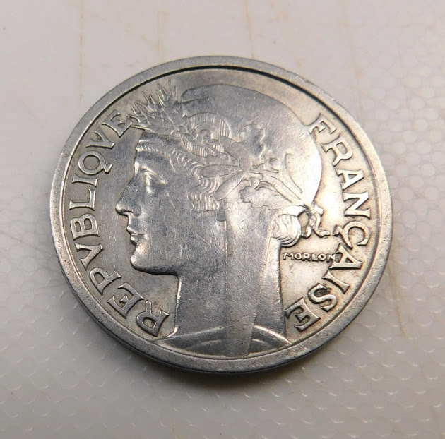 Pièce de 2 Francs Morlon 1950B SPL EB91649 – Image 2