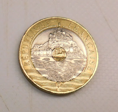 Piece de 20 Francs Mont St Michel 1992 SPL EB91652 – Image 2