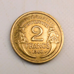 Pièce de 2 Francs Morlon 1940 SUP EB91654