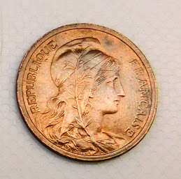 Pièce de 2 Centimes Daniel Dupuis1914 SUP EB91659 – Image 2