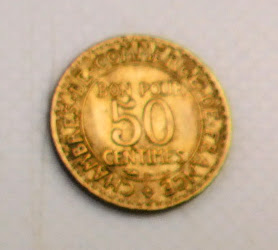 Pièce de 50 Centimes Chambre de commerce 1923 SUP+ EB91661 – Image 2