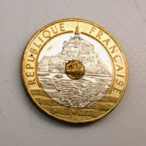 Piece de 20 Francs Mont St Michel 1992 SPL V serré EB91669