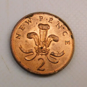 Pièce de 2 Pence Victoria1971 TTB Angleterre EB91671