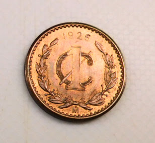Pièce de 1Centavos 1926 SUP Mexique EB91675 – Image 2